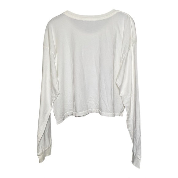 Daydreamer The Beach Boys license plate cropped top Long Sleeve Size Large - Picture 3 of 6